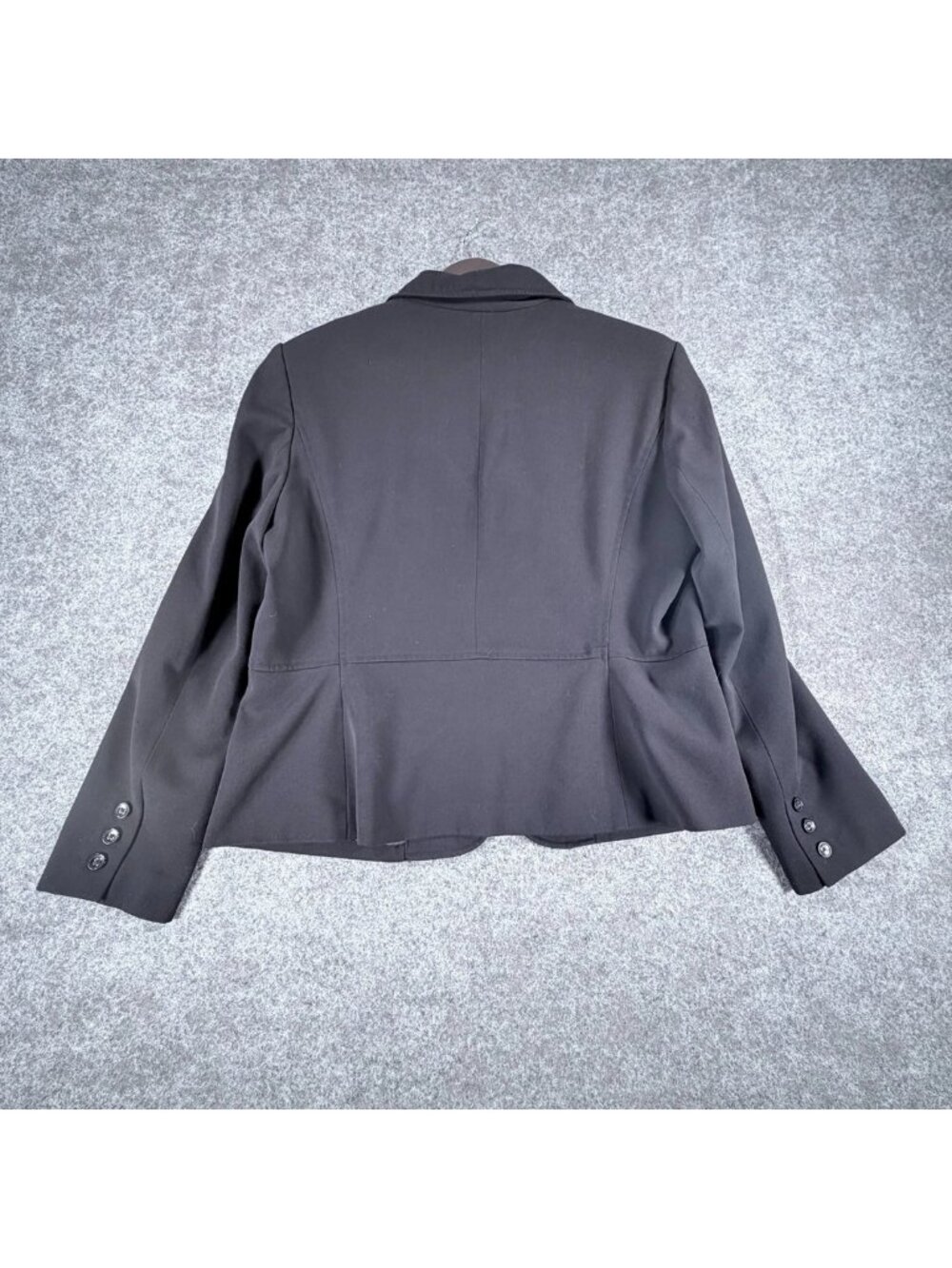 Charter Club Jacket Blazer Womens 16 Gray Notch Single Breasted Business Office - Picture 2 of 16